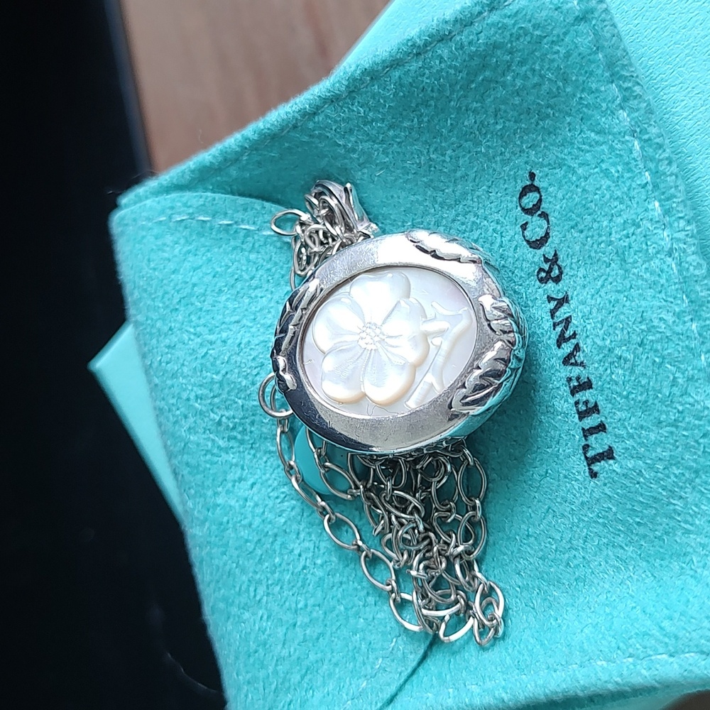 Tiffany and Co cameo necklace